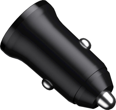 Automobilinis įkroviklis Devia Extreme PD20W+QC USB Quick Charge + Type-C PD juodas