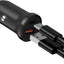 Automobilinis įkroviklis Devia Extreme PD20W+QC USB Quick Charge + Type-C PD juodas