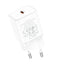 Įkroviklis Borofone BN6 Type-C PD+QC3.0 20W, baltas