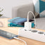 Įkroviklis Borofone BN6 Type-C PD+QC3.0 20W, baltas