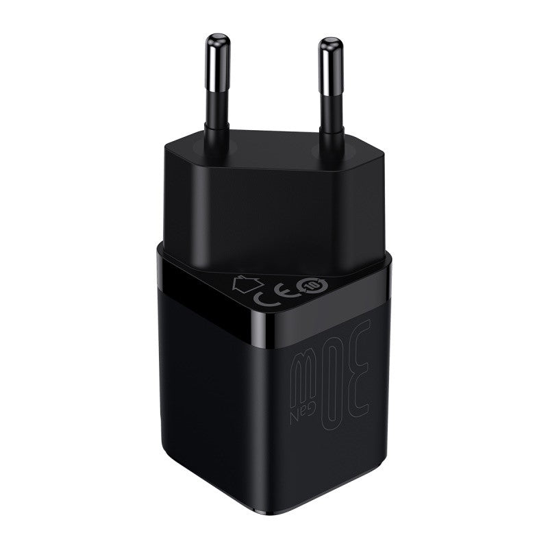 Įkroviklis Baseus GaN3 1C 30W juodas CCGN010101
