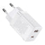 Įkroviklis Baseus Super Si Pro 30W baltas CCSUPP-E02