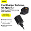 Įkroviklis Baseus Super Si Pro 30W juodas CCSUPP-E01