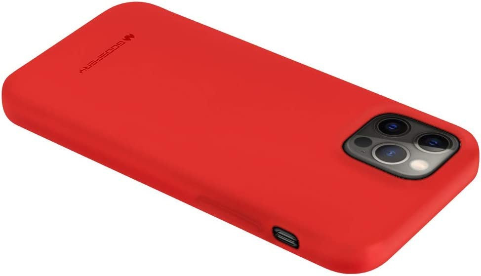 Dėklas Mercury Soft Jelly Case Samsung S916 S23 Plus 5G raudonas