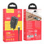 Įkroviklis Hoco N25 2xUSB-A (2.1A) + Type-C juodas