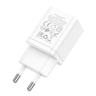 Įkroviklis Hoco N25 2xUSB-A (2.1A) baltas