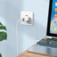 Įkroviklis Hoco N25 2xUSB-A (2.1A) baltas