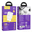 Įkroviklis Hoco N25 2xUSB-A (2.1A) baltas