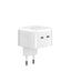 Įkroviklis Devia Extreme Speed GaN PD+QC 2xType-C 35W baltas