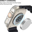 LCD apsauginis stikliukas/dėklas 360 degree cover Apple Watch Ultra 49mm skaidrus