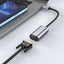 Adapteris Hoco UA21 Type-C to VGA pilkas