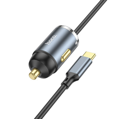 Automobilinis įkroviklis Hoco NZ7 PD20W+QC3.0 Type-C/USB-A