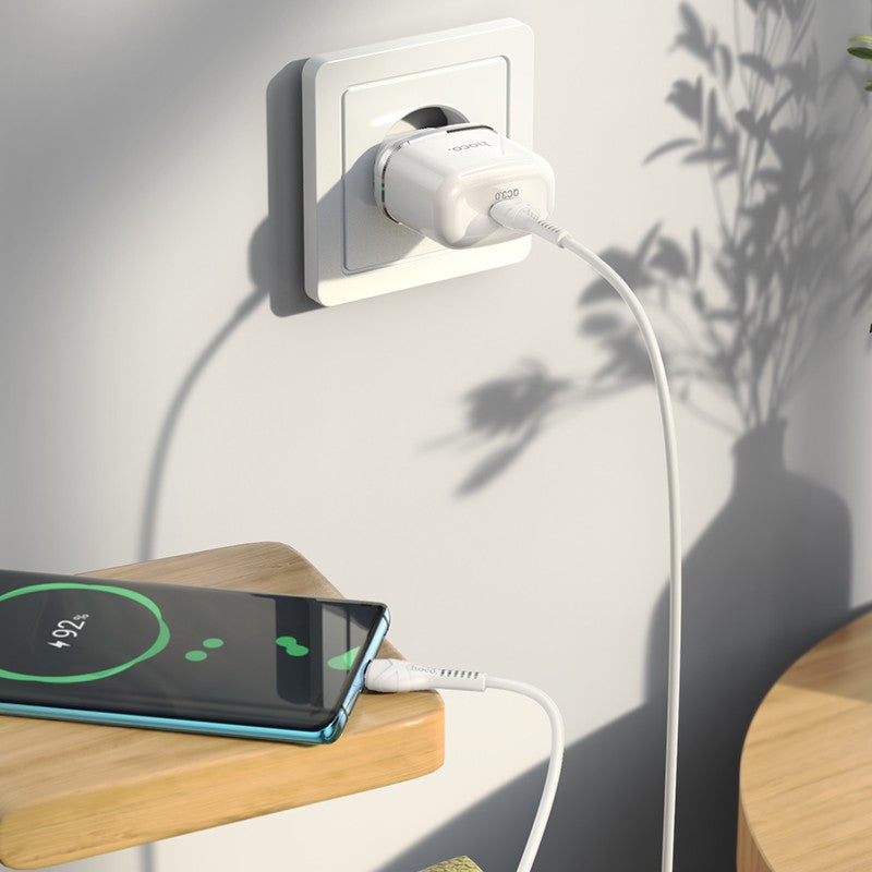 Įkroviklis Hoco N24 PD20W baltas