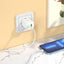 Įkroviklis Hoco N28 PD20W+QC3.0 + Lightning baltas