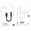 Audio adapteris Borofone BV15 Type-C to 3.5mm juodas