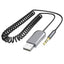 Bluetooth moduliatorius Borofone BC44 Soul Car AUX BT receiver with cable