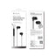 Ausinės Devia Metal In-Ear 3,5mm juodos