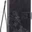 Dėklas Flower Book Samsung A245 A24 4G/A246 A24 5G juodas
