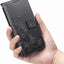 Dėklas Flower Book Samsung A245 A24 4G/A246 A24 5G juodas