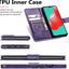 Dėklas Flower Book Samsung A245 A24 4G/A246 A24 5G violetinis