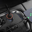 Automobilinis įkroviklis Hoco Z46 USB-A 18W QC3.0 + Type-C pilkas