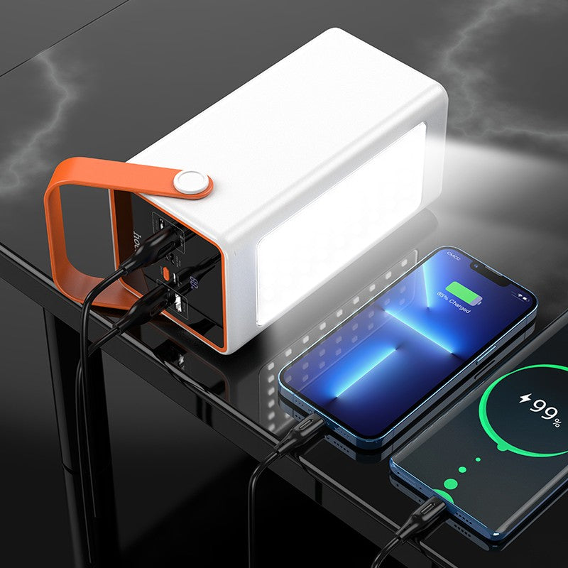 Išorinė baterija Power Bank Hoco J107 Super 22.5W 90000mAh balta