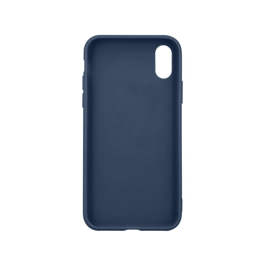 Dėklas Rubber TPU Samsung A705 A70 pilkai mėlynas