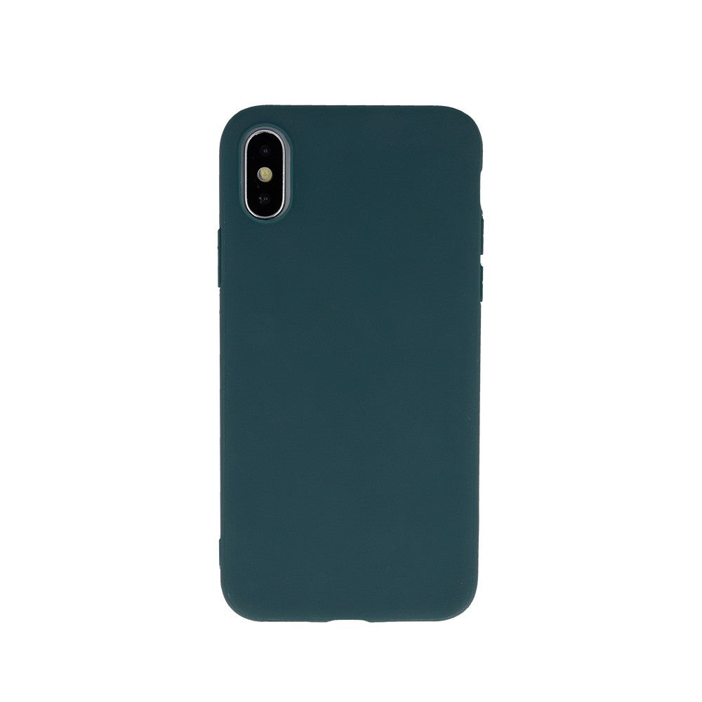 Dėklas Rubber TPU Samsung A705 A70 tamsiai žalias