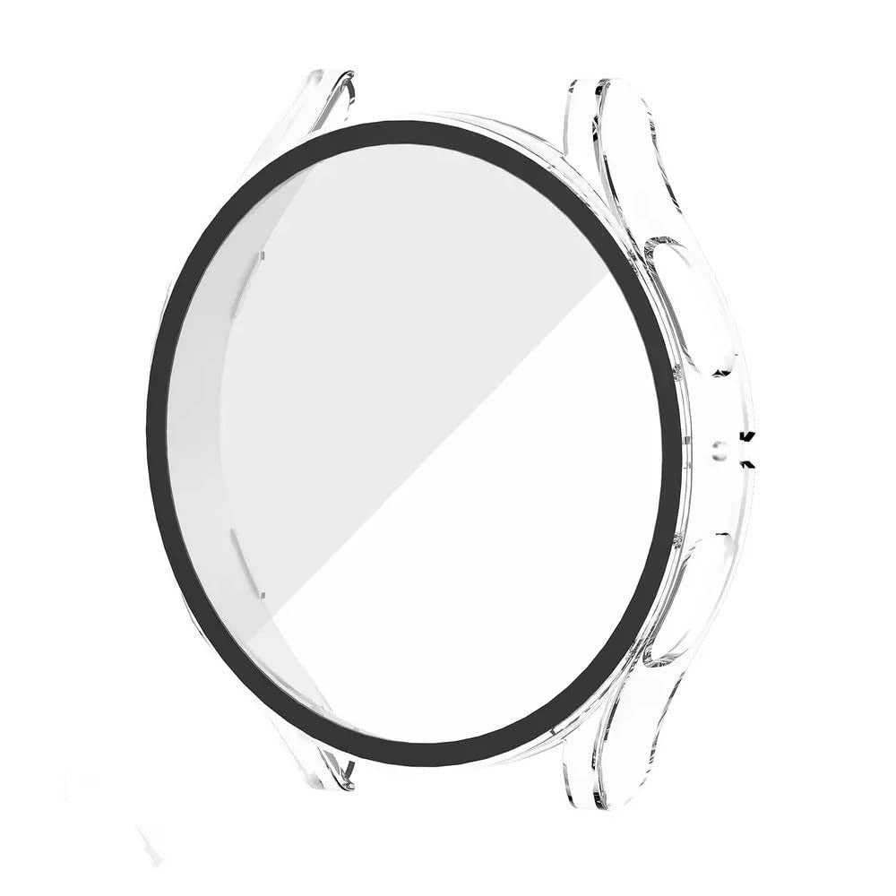 LCD apsauginis stikliukas/dėklas 360 degree cover Samsung Watch 5 40mm skaidrus