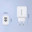 Įkroviklis Dux Ducis C10 2xUSB-A 12W baltas