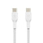 USB kabelis Belkin Boost Charge Braided USB-C to USB-C 1.0m baltas
