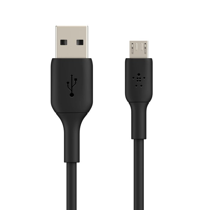 USB kabelis Belkin Boost Charge USB-A to MicroUSB 1.0m juodas