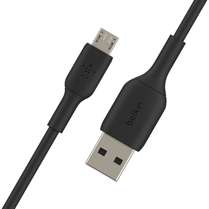 USB kabelis Belkin Boost Charge USB-A to MicroUSB 1.0m juodas