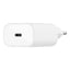 Įkroviklis Belkin Boost Charge USB-C PD 3.0 PPS 25W + USB-C to Lightning kabelis baltas