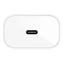 Įkroviklis Belkin Boost Charge USB-C PD 3.0 PPS 25W + USB-C to Lightning kabelis baltas