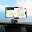 Automobilinis telefono laikiklis Borofone BH89 tvirtinamas ant prietaisų skydelio juodas
