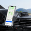 Universalus automobilinis telefono laikiklis Acefast D5 juodas