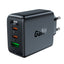 Įkroviklis Acefast A41 65W GaN 2xUSB-C/1xUSB-A juodas
