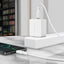 USB kabelis Acefast C2-03 60W USB-C to USB-C 1.2m baltas