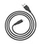 USB kabelis Acefast C3-02 MFi USB-A to Lightning 1.2m juodas