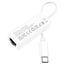 Adapteris Hoco UA22 Type-C to RJ45 100 Mbps baltas