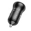 Automobilinis įkroviklis Hoco NZ5 PD30W+QC3.0 Type-C/USB-A juodas