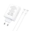 Įkroviklis Hoco N31 PD100W 3xType-C/1xUSB-A + Type-C baltas