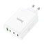 Įkroviklis Hoco N31 PD100W 3xType-C/1xUSB-A baltas