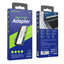 Adapteris Borofone DH1 Type-C to 1xUSB3.0 + 2xUSB2.0 pilkas