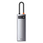 Adapteris Baseus Metal Gleam Series HUB Type-C to 3xUSB3.0 + HDMI + Type-C + RJ45 + SD/MicroSD CAHUB-CV0G
