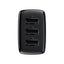 Įkroviklis Baseus Compact Charger 3U 17W 3xUSB juodas CCXJ020101