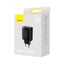 Įkroviklis Baseus Compact Charger 3U 17W 3xUSB juodas CCXJ020101