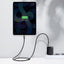 Įkroviklis Baseus Compact Quick Charger 2xUSB/Type-C 30W juodas CCXJ-E01