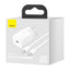 Įkroviklis Baseus Super Si 20W + Lightning 1.0m baltas TZCCSUP-B02